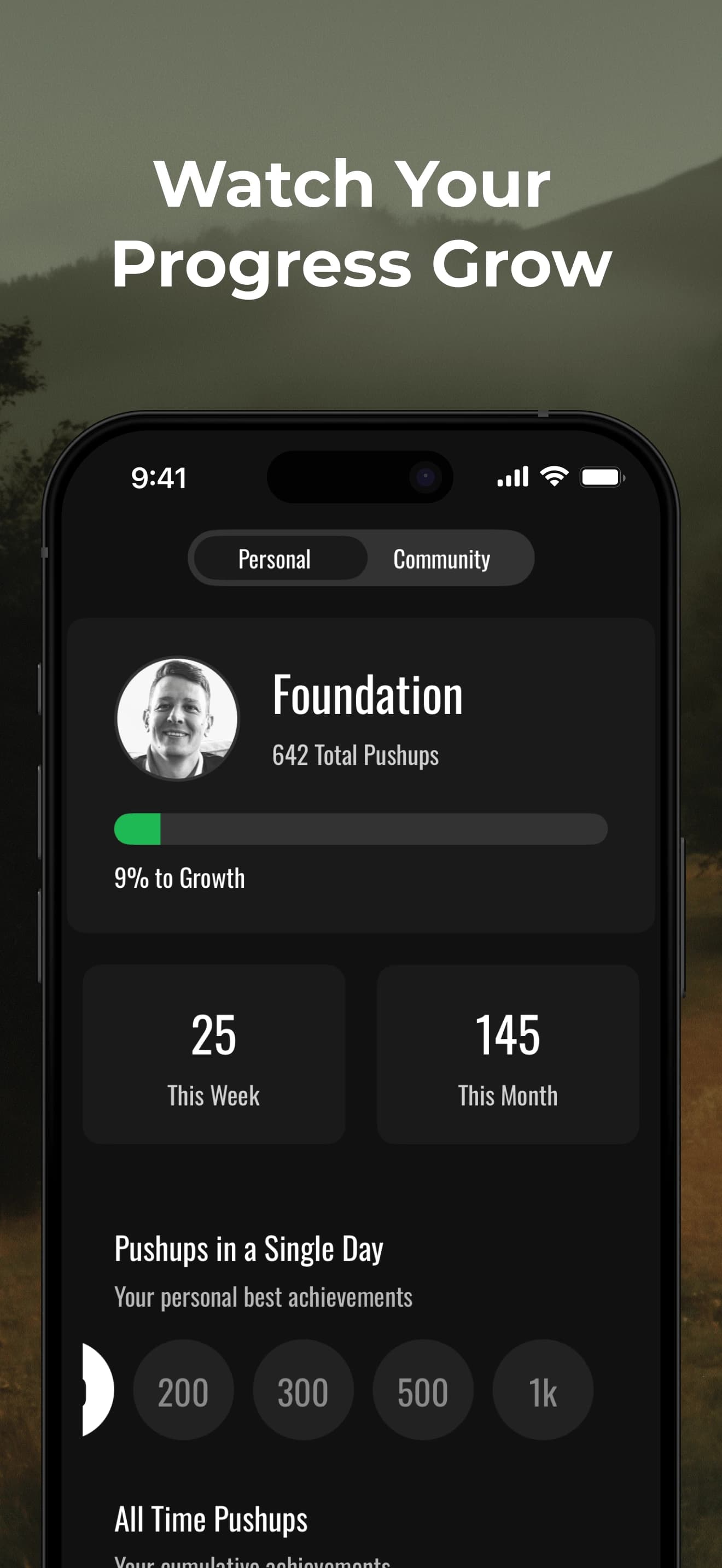 Watch Your Progress Grow